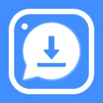 status saver: video downloader android application logo